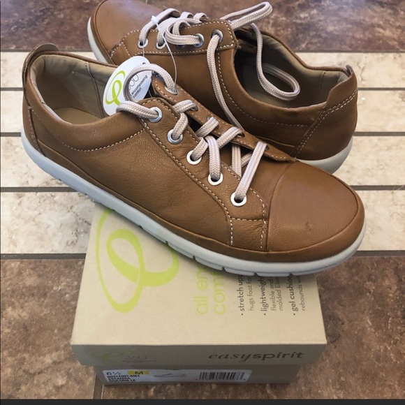 Easy Spirit Shoes Womens Easy Spirit 36 Escanisa Tan Lace Up